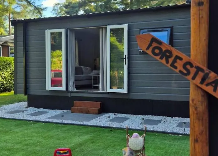 Tiny House Forestia Met Hottub Kompleks wypoczynkowy *